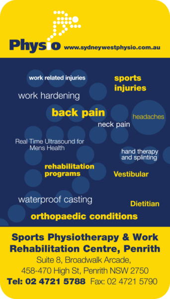 Sports Physiotherapy & Work Rehabilitation Centre